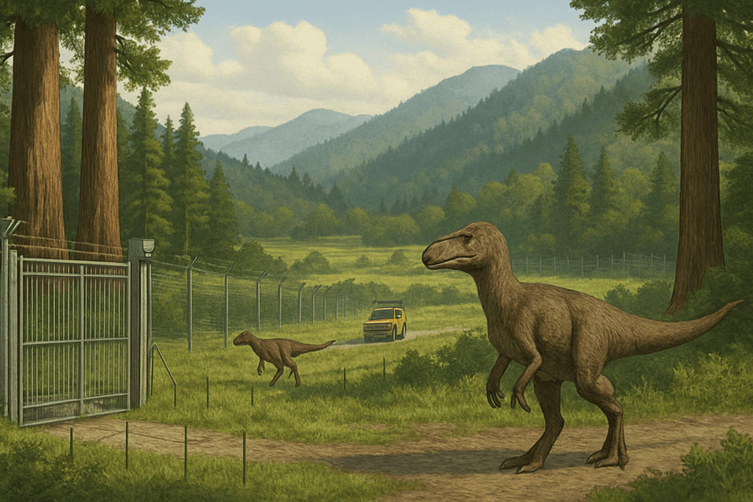 Illustration for Crimson Ridge Megafauna Zone